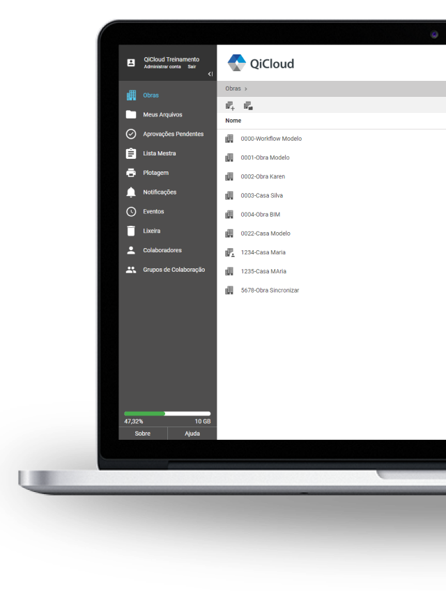 Notebook com demonstração do AltoQi Visus Collab>
                        <div class=